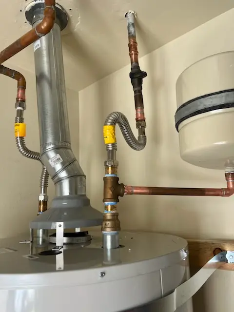 Water heater installation and plumbing repair in North Ontario
